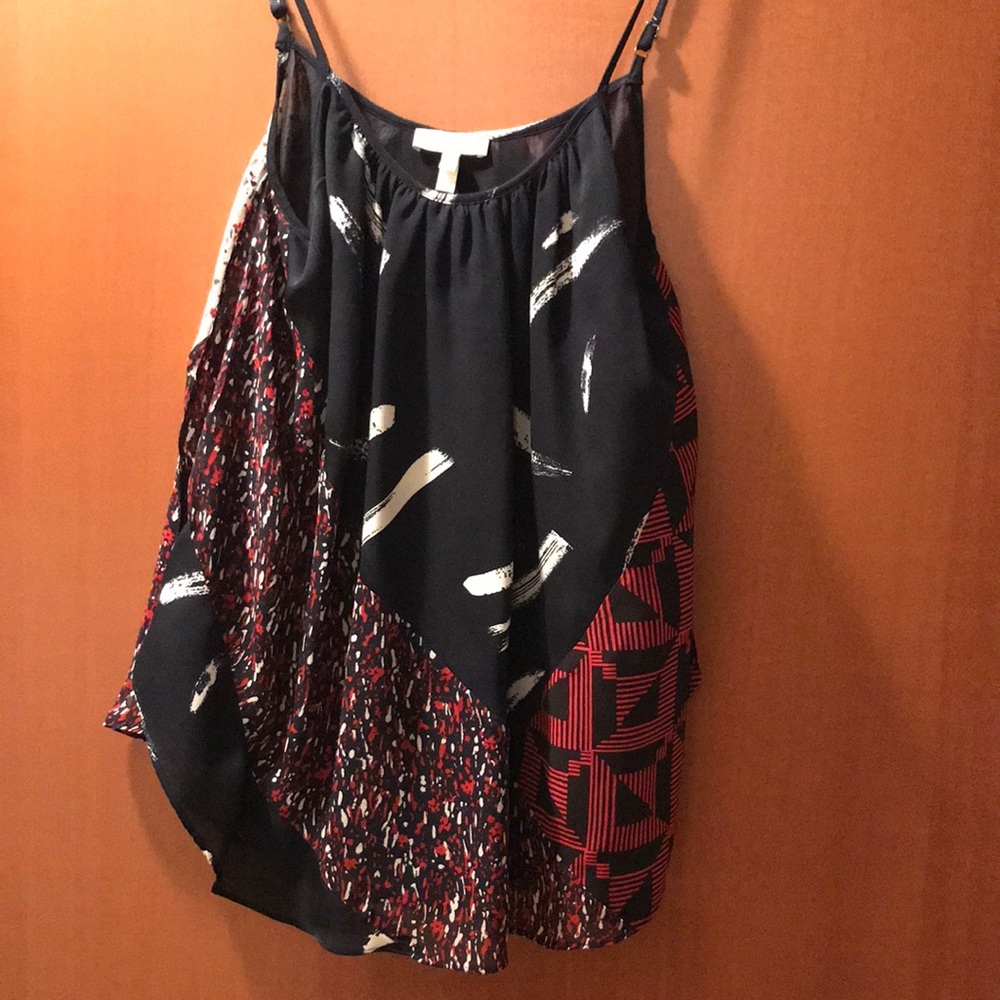 Joie Leniline Watercolor Silk Cami